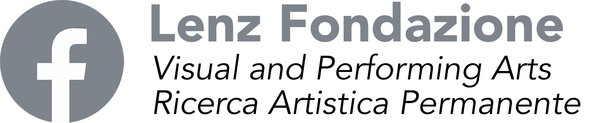 link to lenz foundation facebook page, dedicated to performative creations and permanent artistic research